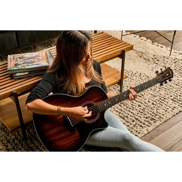 324ce Tropical Mahogany LH - shaded edge burst