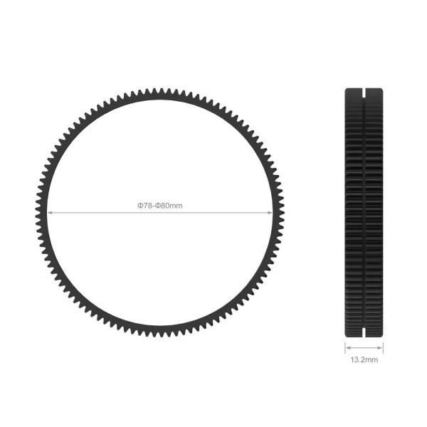3295 - Ø78-Ø80 Seamless Focus Gear Ring