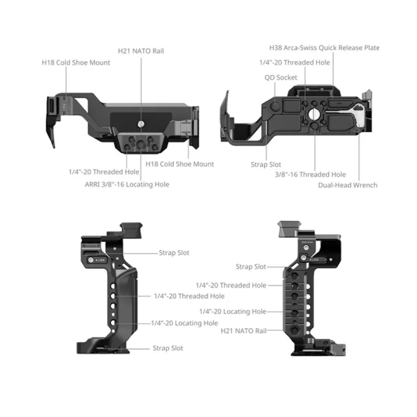 4902 - Cage for Panasonic LUMIX S1R II / S5 II