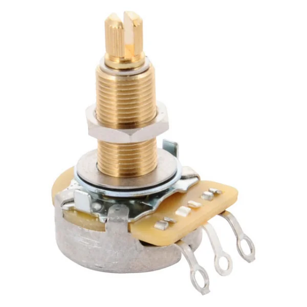 500k Ohm Audio Taper Long Shaft
