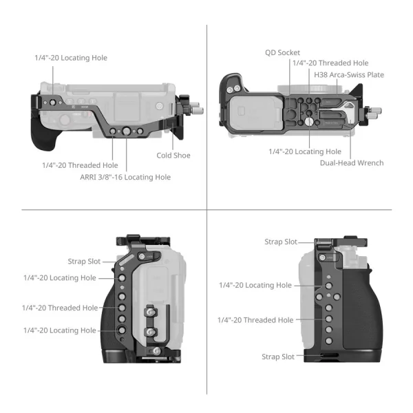 5647 - Cage Kit for Nikon ZR