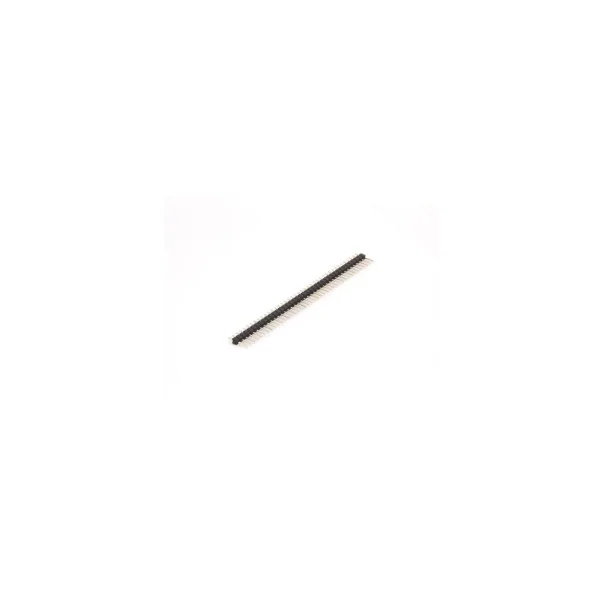 5 BARRETTES MALE SIMPLE RANGEE 40 CONTACTS AU PAS DE 2.54MM (80120)