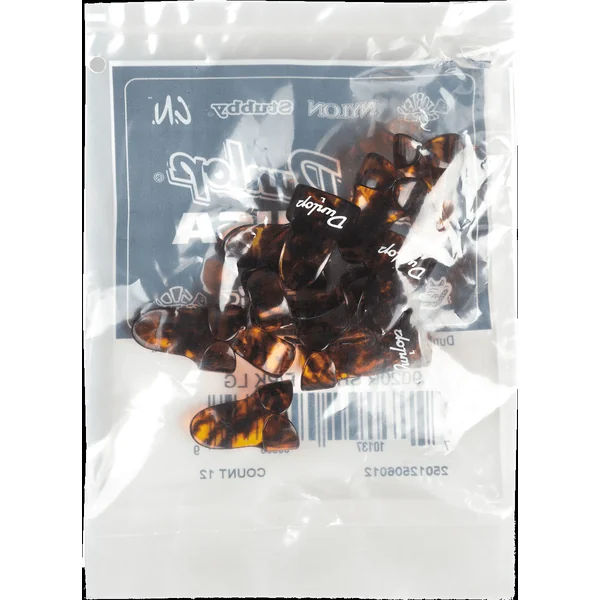 9020 FINGERPICK PLASTIC DOIGT LARGE SHELL PACK DE 12
