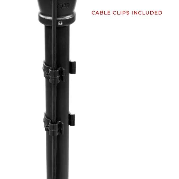 ABS12 - Aluminum Baby Stand square black legs 12’9’’