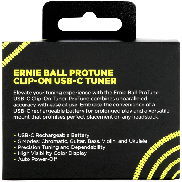 Accordeur Pro Tune rechargeable via USB-C