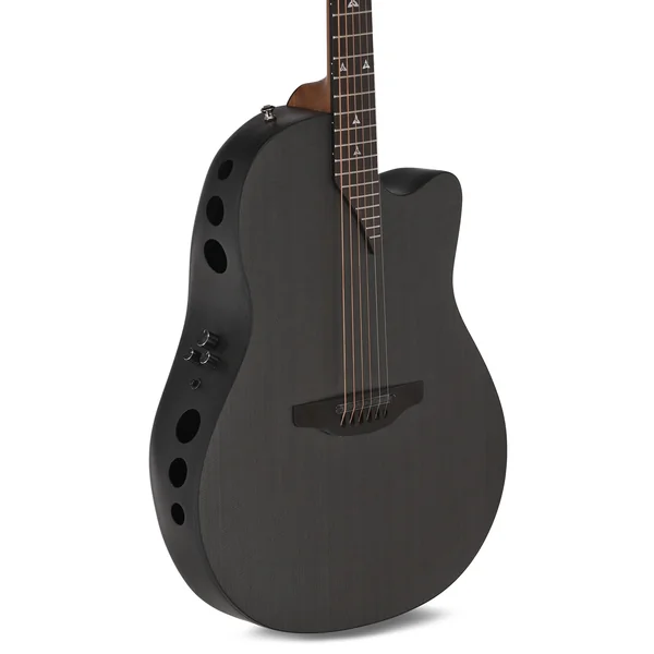 Adamas E-Acoustic Guitar 156SP-5-G Evolution Series Deep Cutaway - Natural Carbon Black (156SP-5-G)