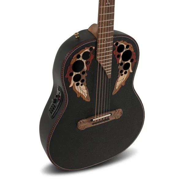 Adamas E-Acoustic Guitar 1687GT Deep Non-Cutaway - Black (1687GT-5-G)