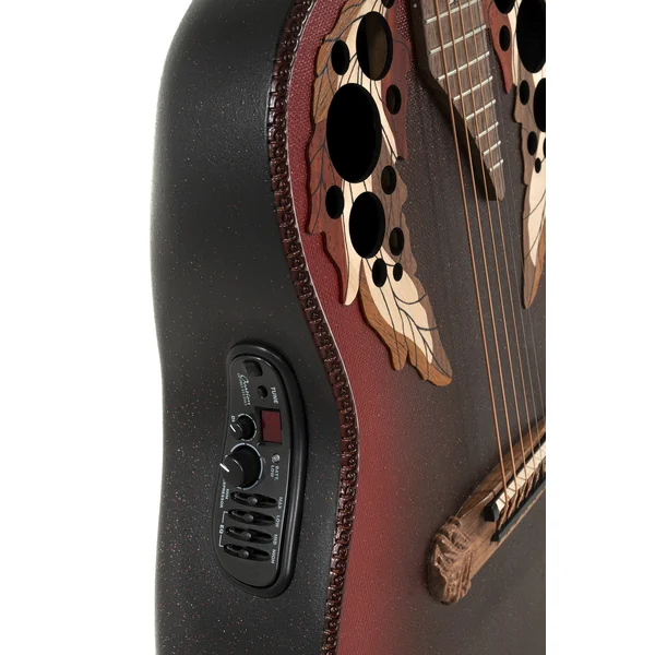 Adamas E-Acoustic Guitar 1687GT Deep Non-Cutaway - Reverse Red Burst (1687GT-2-G)