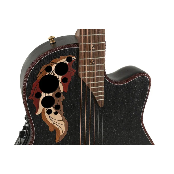 Adamas E-Acoustic Guitar 2087GT Deep Contour Cutaway - Black (2087GT-5-G)