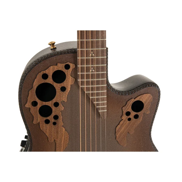 Adamas E-Acoustic Guitar 2087GT Deep Contour Cutaway - Reverse Brown Burst (2087GT-9W-G)