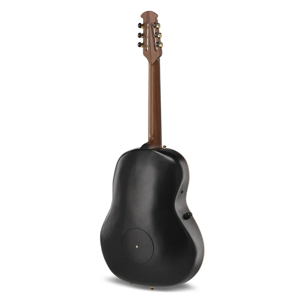 Adamas E-Acoustic Guitar ADAMAS U581T-FM Mid-Depth Non-Cutaway - Black Satin Copper Metal Flake (U581T-FM-G)