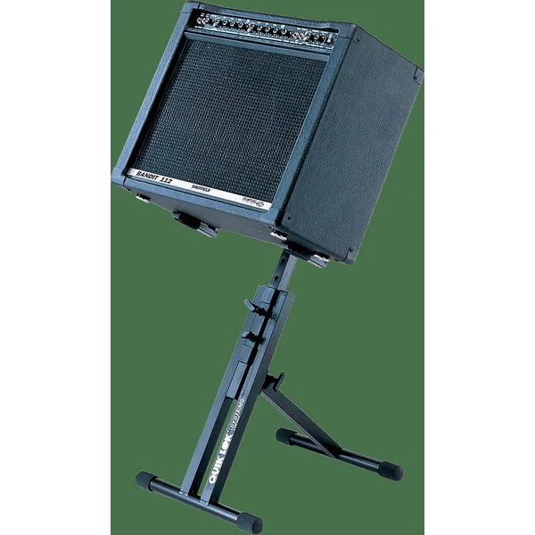 Adjustable 5-level amp stand - black
