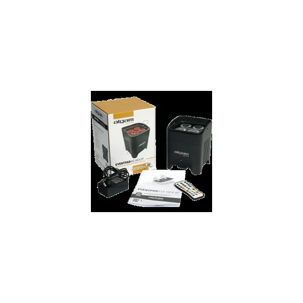 Algam Lighting EVENTPAR - Par LED 6 x 12W RGBWAUV sur batterie