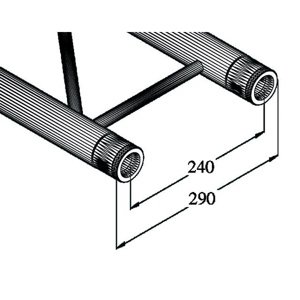Alutruss BILOCK BQ2-2000 (2m)