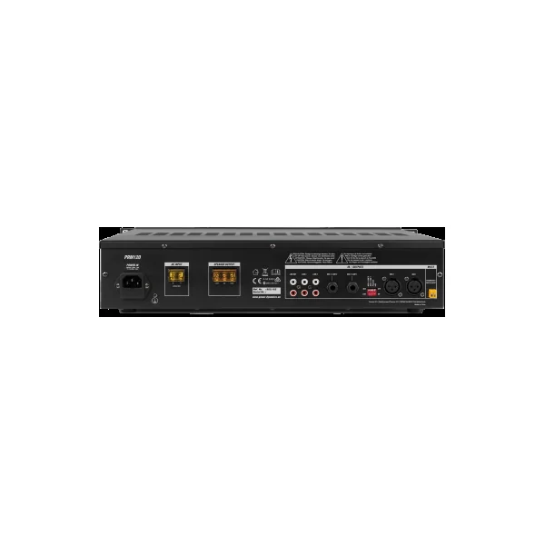 Amplificateur professionnel PRM120 Power Dynamics - 120W, 6 canaux et lecteur multimédia/Bluetooth