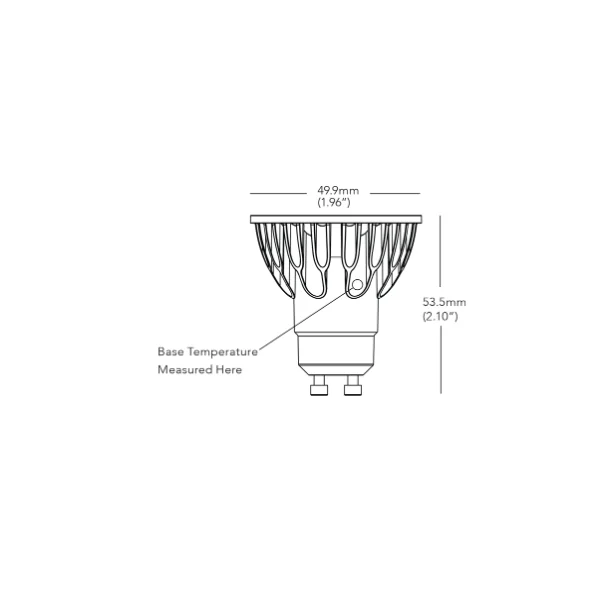 Ampoule Led Soraa 01105 SM16GW-07-36D-940-03-S3 GU10 vivid 95 7,5W IRC 95 940 36°