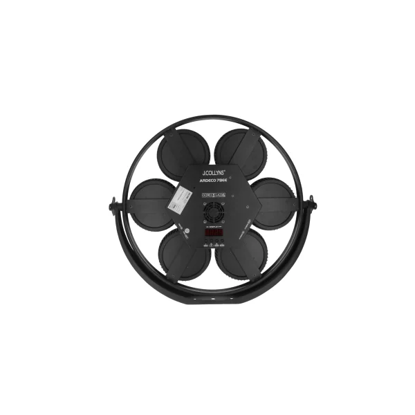 ARDECO 7BEE J.COLLYNS – Projecteur retro 7 x 50W Blanc chaud et 336 led RGB