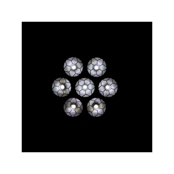 ARDECO 7W2C J.COLLYNS – Projecteur retro 7 x 100W Blanc variable