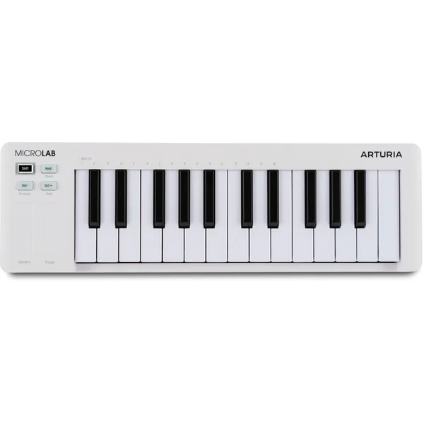 Arturia MicroLab mk3 MIDI-Cravier