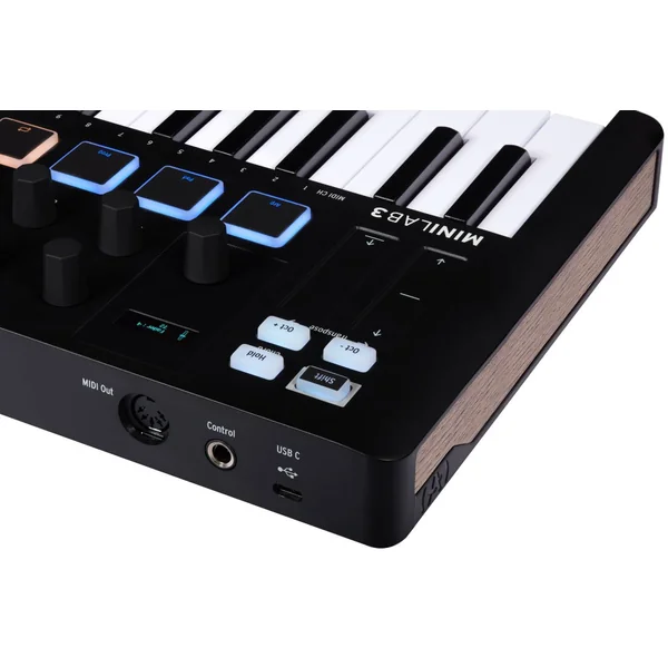 Arturia MiniLab 3 MIDI-Craviers (Sort)