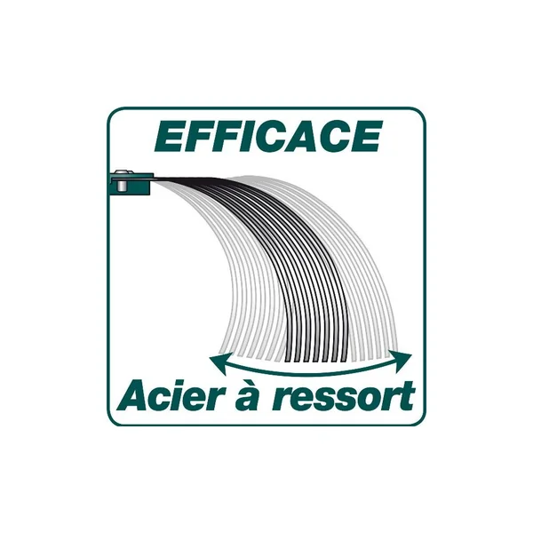 Balai paysagiste XR3 Duopro – Dents remplaçables pour un entretien efficace - Leborgne