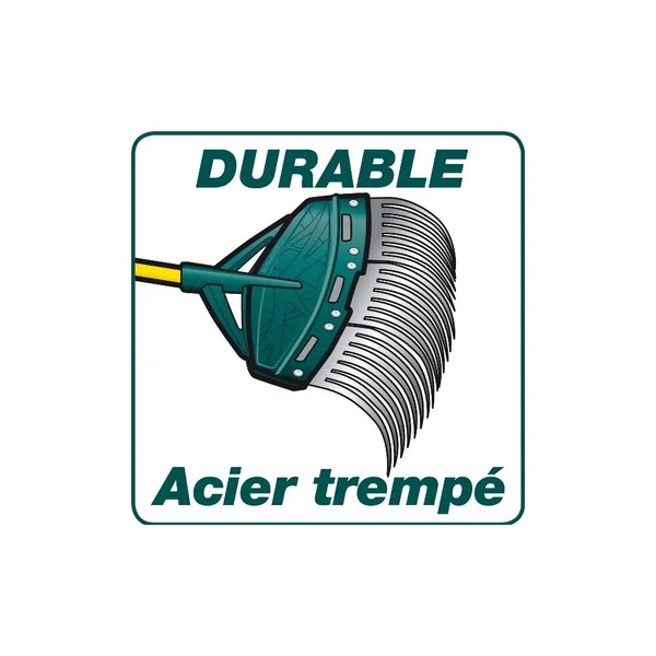 Balai paysagiste XR3 Duopro – Dents remplaçables pour un entretien efficace - Leborgne