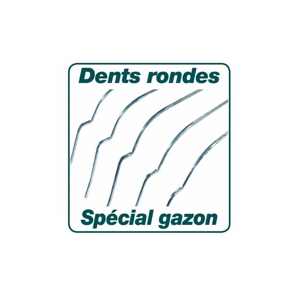 Balai à gazon Xfil scarificateur-émousseur Duopro - Leborgne