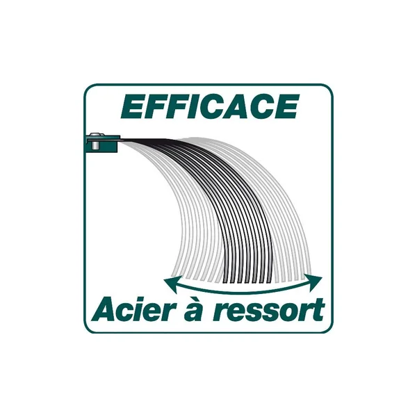Balai à haies XR1 Duopro – Dents remplaçables pour zones difficiles - Leborgne