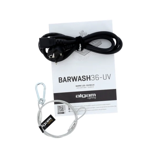 BARWASH36-UV Algam lighting - Barre de 12 leds 3W UV DMX pour lumière noire