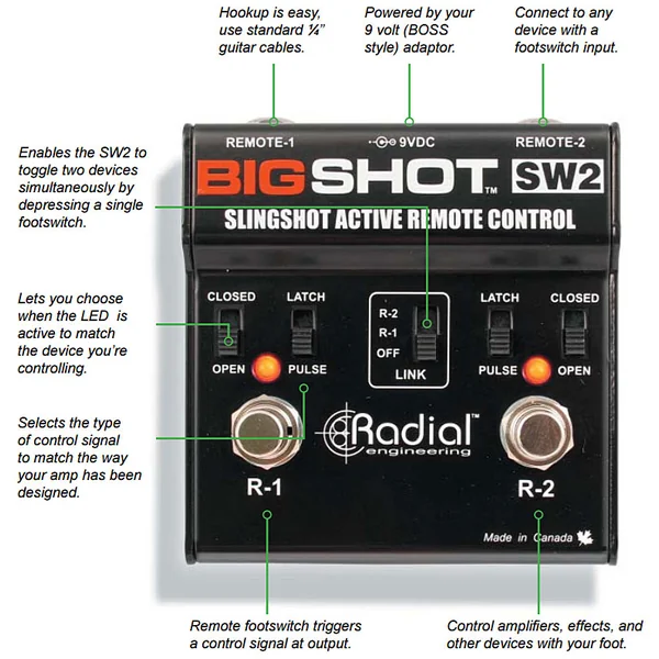BigShot SW2 (Slingshot Amp Control)