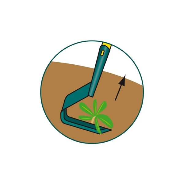 Binette lame V Naturovert manche bois 150cm + poignée ergonomique - Leborgne