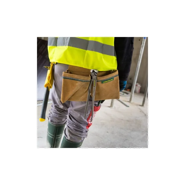 Bipoche de maçon avec porte tenaille Batipro - Leborgne