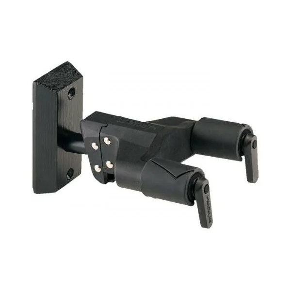 BLACK WOOD GUITAR WALL MOUNT PLUS