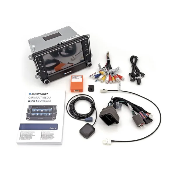 Blaupunkt WOLFSBURG 648 CarPlay/Androis Auto og Bluetooth