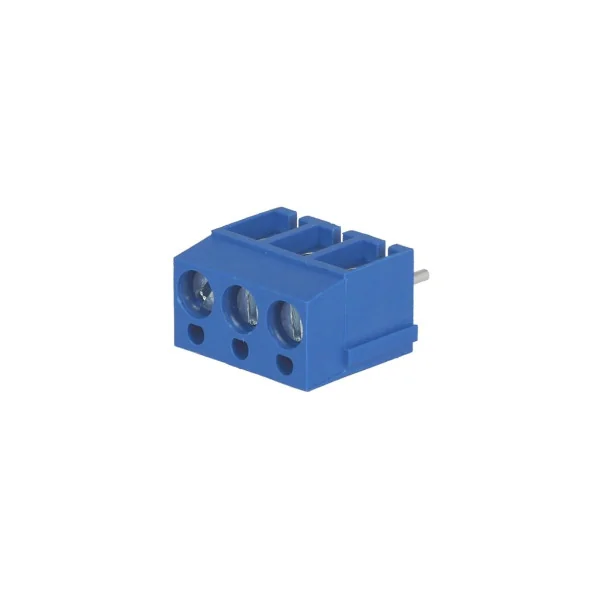 BORNIER A VIS 3 POLES 2,5mm² MAX ET AU PAS DE 5mm (6080)