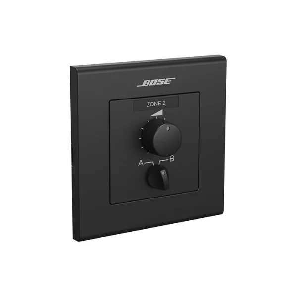 Bose Professional ControlCenter CC-2 – Contrôleur de zone mural avec sélection de source A/B