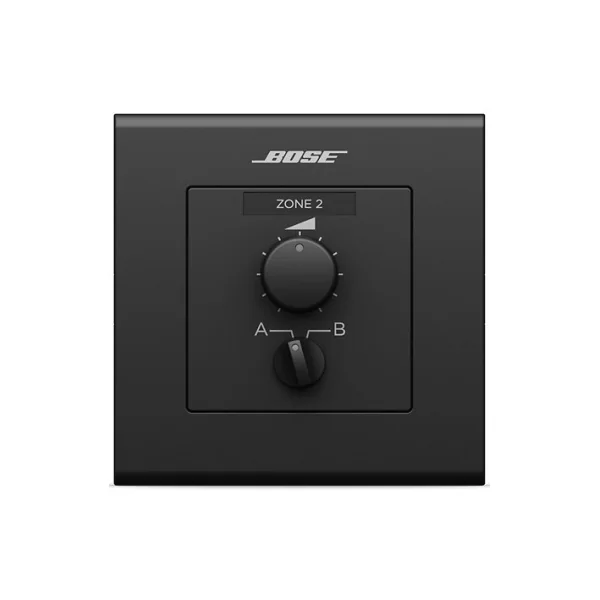 Bose Professional ControlCenter CC-2 – Contrôleur de zone mural avec sélection de source A/B