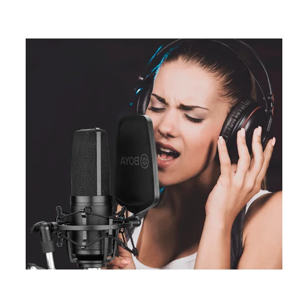 Boya M800 Studio mikrofon m/ophæng og popfilter