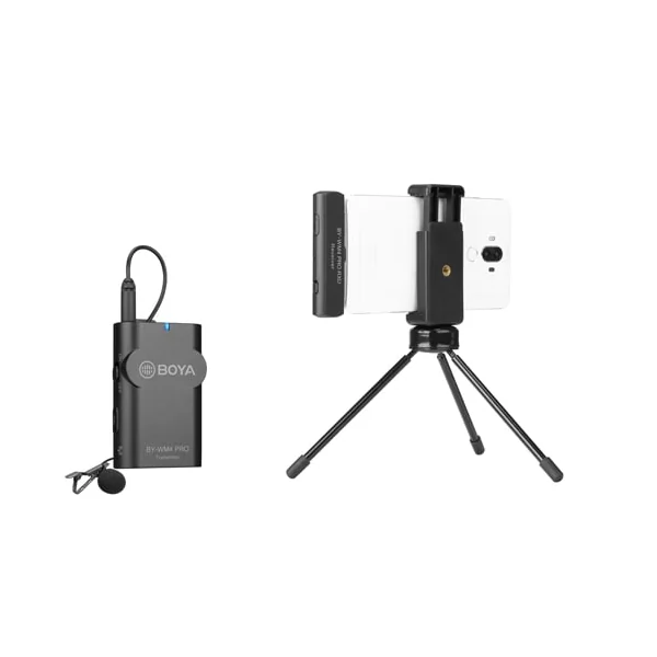 Boya trådløs sæt m/USB-c reciever og lavalier sender WM4