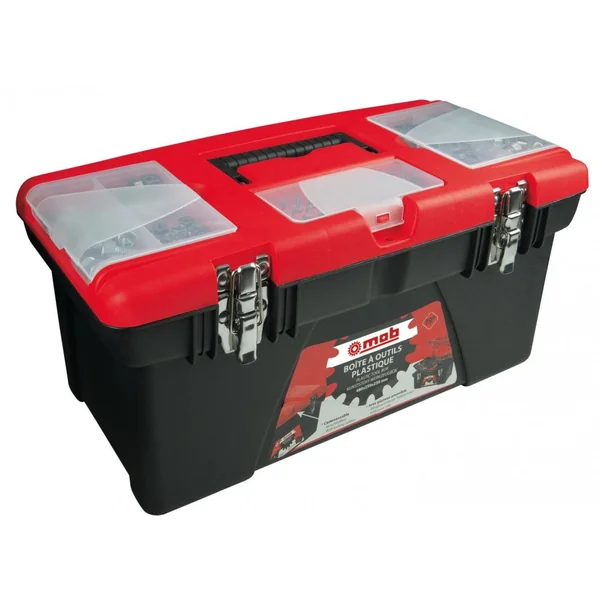 Boîte à outils plastique garnie 25 pièces - MOB
