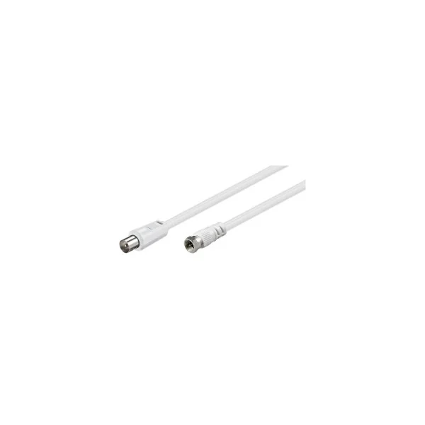 CABLE ANTENNE F MALE / COAX MALE 2,50 METRES