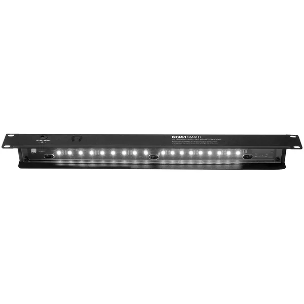 Capteur de lumiere de rack 19 1U A LED blanches