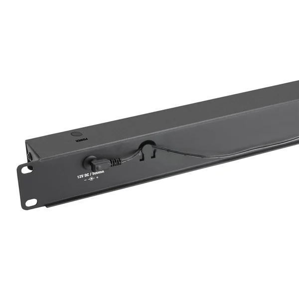 Capteur de lumiere de rack 19 1U A LED blanches