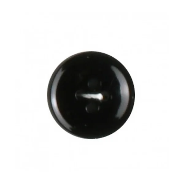 Carte de 4 boutons capsule noire 20mm - Distrifil