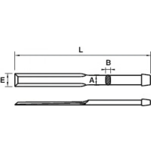 Ciseau de charpentier 20 cm - MOB