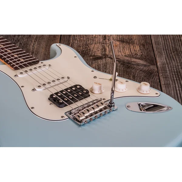 Classic S Antique 01-CSA-0013 HSS Light Aging Sonic Blue - light aging sonic blue