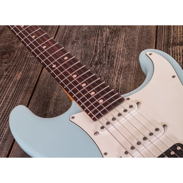 Classic S Antique 01-CSA-0013 HSS Light Aging Sonic Blue - light aging sonic blue
