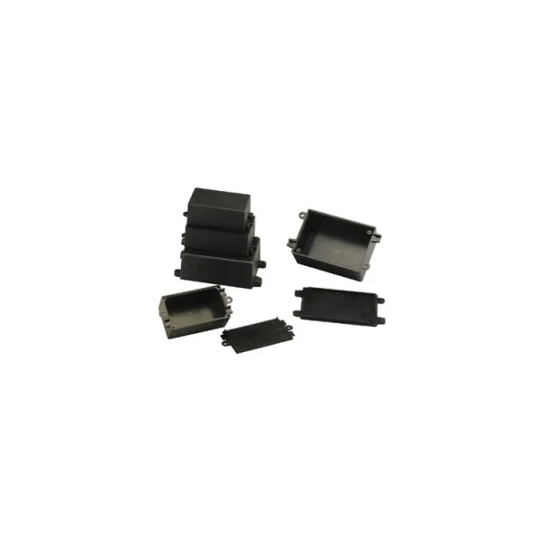 COFFRET A TROUS DE MONTAGE ET DE CABLES NOIR 72X44X25mm (80120)
