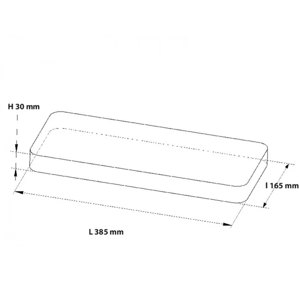 Coffret clés Torx en T – Module mousse 385x165 mm - MOB