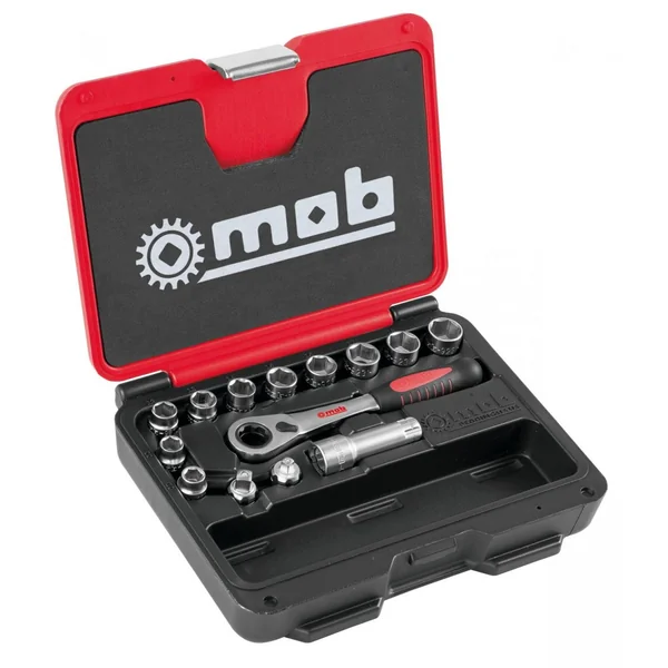 Coffret de douilles traversantes 14 pièces - MOB